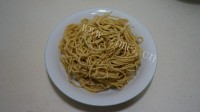 美味的南瓜肉丝拌面做法图解6)