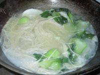 味道不错的青菜鸡蛋面做法图解6)