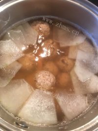 冬瓜丸子汤做法图解13)