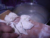 易做的猪肉白菜饺子做法图解10)
