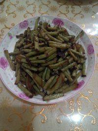 家常菜炒豆角