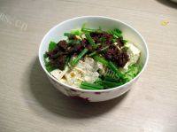 家常菜黄瓜拌豆腐