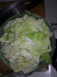 家常菜清炒白菜做法图解2)