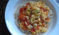 色味俱佳的番茄鸡蛋面