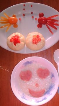 美味的童趣早餐做法图解6)