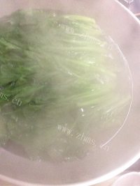 家常菜凉拌菜心做法图解5)