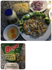 美味的海鲜焗饭做法图解1)