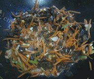 自己做的鱼香肉丝做法图解7)