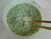 荠菜饼做法图解5)