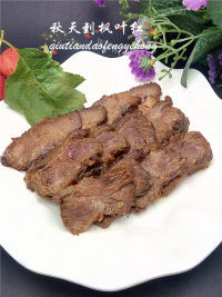 开胃的卤牛肉