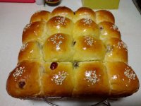 自制蔓越莓小餐包