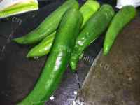 素菜辣椒炒盐豆角做法图解2)