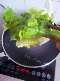 营养丰富的蚝油生菜做法图解5)