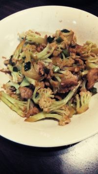 美味的大盆花菜