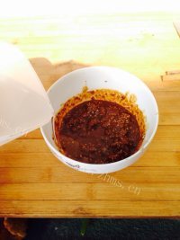 鲜爽的凉拌冰冻白菜心做法图解7)