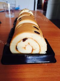 奶香葡萄干蛋糕做法图解10)