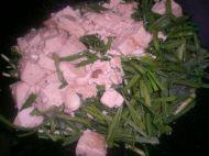 家常菜韭菜炖豆腐