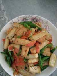家常菜香辣豆腐
