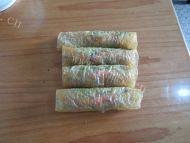 简易豆腐皮卷做法图解7)