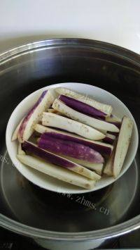 家常菜蒜泥茄子做法图解3)