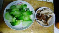 家常小素之香菇扒油菜做法图解3)