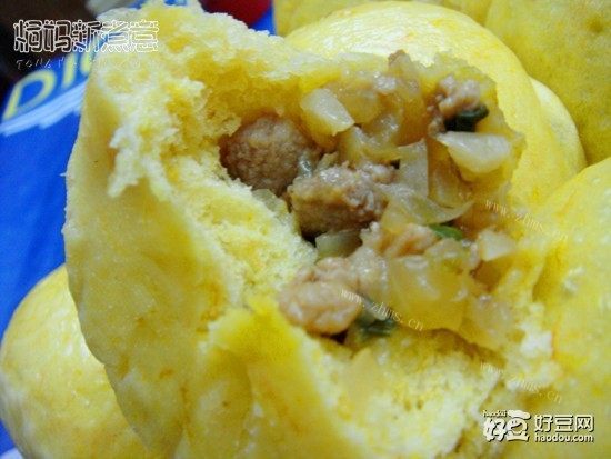 白萝卜肉包