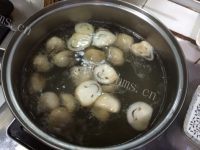 草菇节瓜皮蛋汤#新鲜的做法图解六