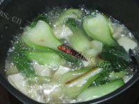 「首发」青菜豆腐汤做法图解8)