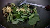 自己做的青菜炒面做法图解5)