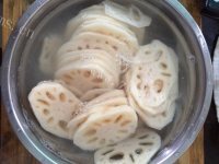 家常菜清炒藕片做法图解2)