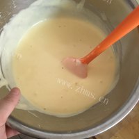 色香味俱全的牛奶蛋糕做法图解9)