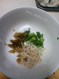 美味的韭菜猪肉馄饨