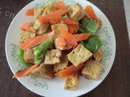 家常版素炒豆腐泡
