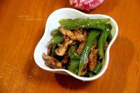 家常菜青椒肉丝