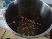 美味的花生枸杞豆浆做法图解6)