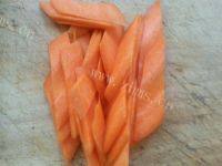 家常菜杏鲍菇炒菠菜做法图解2)
