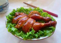 美味的豉油鸡腿