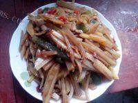 青椒炒土豆丝