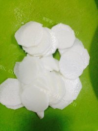 美味的菜心山药鱼泥做法图解5)