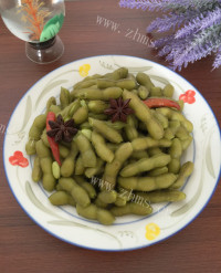 下酒菜盐水毛豆