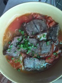 口感不错的番茄牛肉面