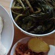 美味清淡的雪菜炖豆腐做法图解1)