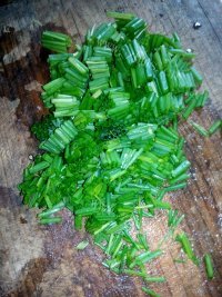 家常菜长豆角炒肉做法图解5)