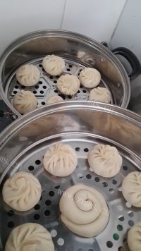 自制酱肉包做法图解10)