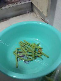 家常菜榄菜四季豆做法图解1)