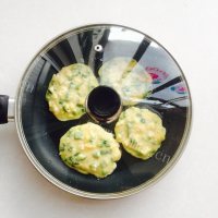 营养美味的秋葵松饼做法图解9)