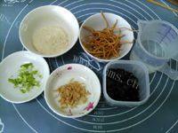鲜美紫菜虾皮玉米粥做法图解1)