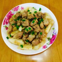 家常菜山药排骨