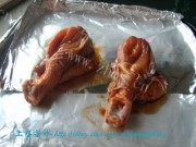 美味的蜜汁烤鸡腿做法图解3)