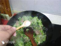 家常西兰花炒肉做法图解8)